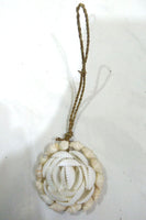 Hanging sea shell decoration