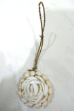 Hanging sea shell decoration