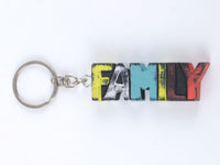 Wooden Key Ring (Family / Papa / Mama)