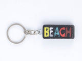 Square Wooden Key Ring (Friends / Family / Kiss / Beach)