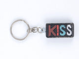 Square Wooden Key Ring (Friends / Family / Kiss / Beach)