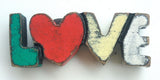 Magnet decoration Love and Kiss