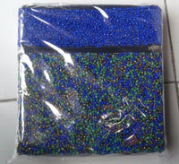 Bead hand bag L (20 x 19 cm)