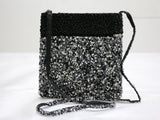 Bead hand bag M (17 x 18 cm)