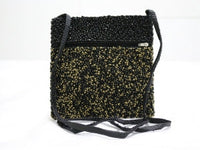 Bead hand bag M (17 x 18 cm)