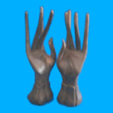 Standing Hands Jewelry Display (set of 2)