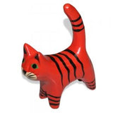 Cat set of 4 with stripes