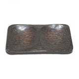 Plate with 2 Compartment (Palm wood)