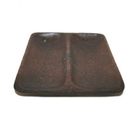 Plate with 2 Compartment (Palm wood)