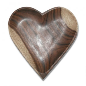 Heart Plate (Rosewood)