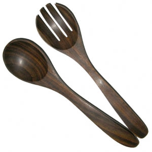 Salad set with 4 grab (Rosewood)