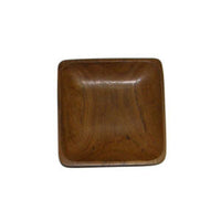 Square Plate (Teak)