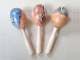 Wooden Egg Maracas with Stick