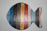 Wood Fish (Closed mouth, Round Tale)