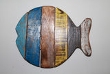 Wood Fish (Open mouth, Round tale)