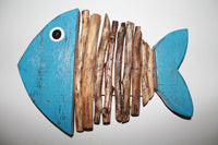 Wood Fish (Closed mouth, Peak tale)