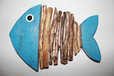 Wood Fish (Closed mouth, Peak tale)