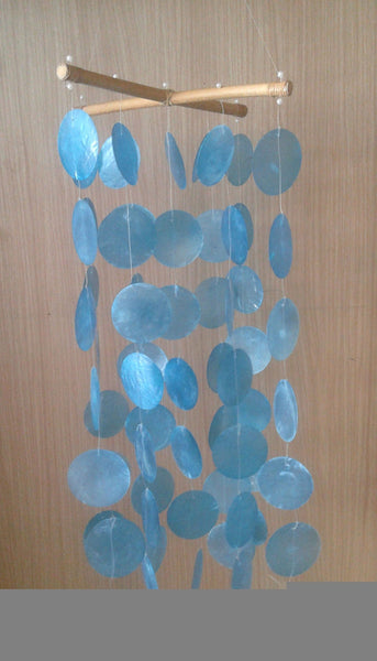 Shell Wind Chime Diameter shell = 4 cm