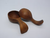 Coffee Spoon with Curved-Handle (Teak)