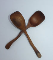 Oval Curved Spoon (Teak)