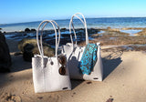 Bags from Recycled Plastic "with inner for" (White)