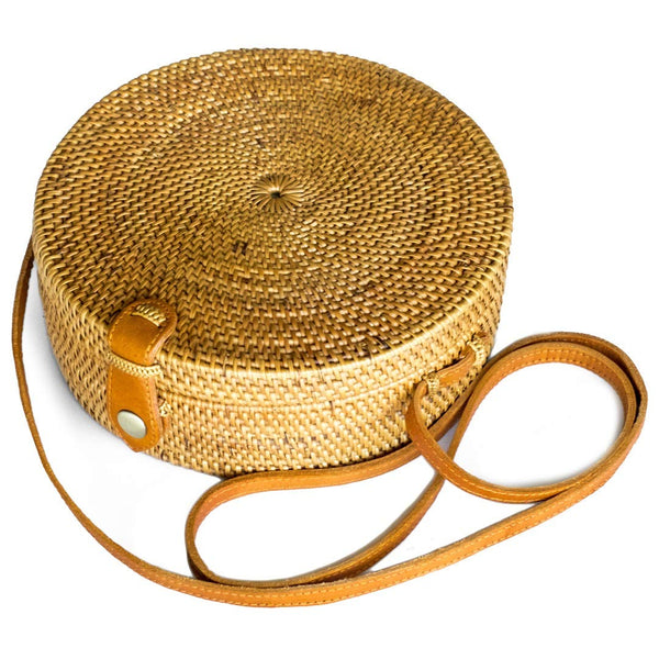 Bag Made From Rattan, Round or Square
