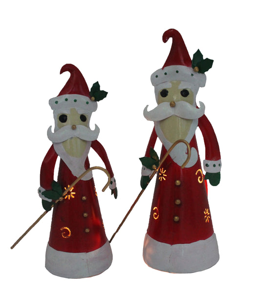 Father Christmas Santa as candle holder