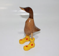 Natural Duck With Yellow Boot