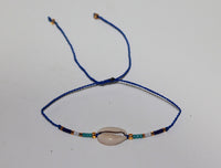 Bracelet with Shell (Pack of 10 mix colors)