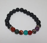 Bracelet With 7 Colors Beads