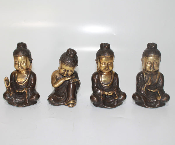 Buddha Shaolin in set of 4
