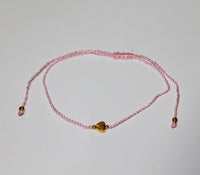 Anklet with Brass Heart