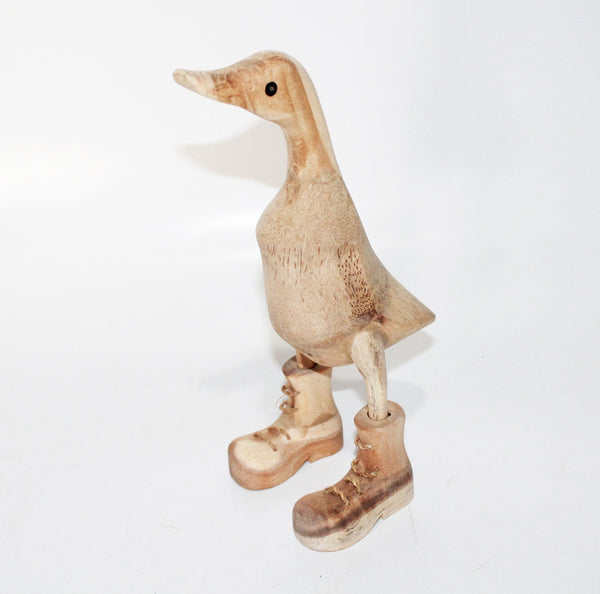 Duck With Boot Natural Finish
