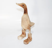 Duck With Boot Natural Finish