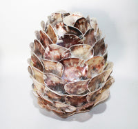 Standing Lamp Made From Shells