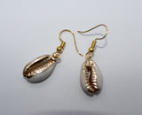 Earring from Shell Gold Plated