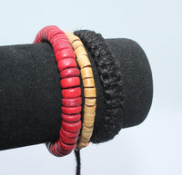 Bracelet from Yarn