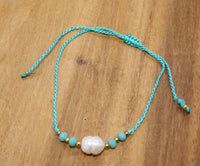Anklet with Large Water Pearl
