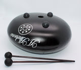 Steel tongue drums also know as "Hapi Drums" 8 tones