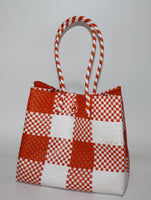 Bags from Recycled Plastic (Box Orange / White)