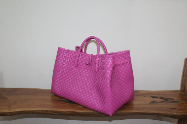 Bags from Recycled Plastic (Pink) – IndoExport