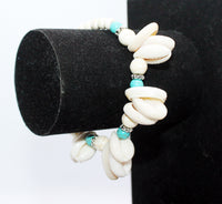 Bracelet, from Shell and Artificial Stone