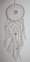 Dream Catcher with Shell (White)