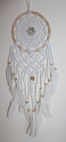 Dream Catcher with Shell (White)