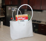 Bags from Recycled Plastic (White)