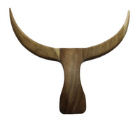 Buffalo Bull Head (Teak)