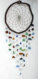 Hanging Wood and Glass as Dream Catcher