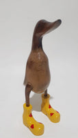 Duck with Yellow Boots