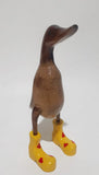 Duck with Yellow Boots