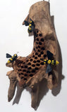 Bee on Driftwood (Wall Hanging)